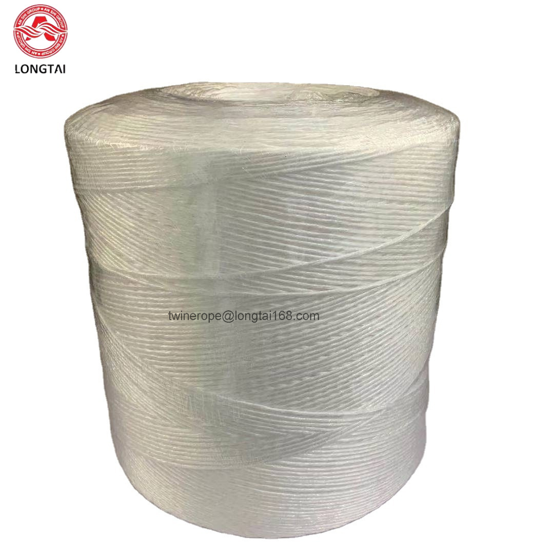 high quality synthetic fiber polypropylene 1/1200  tomato staking rope twine 6 kg (7200m)