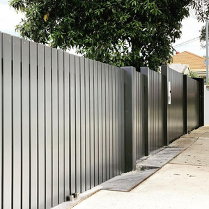 Wholesale Customized Aluminum Garden Fence Slats Trellis Gates Wholesale Composite Fence