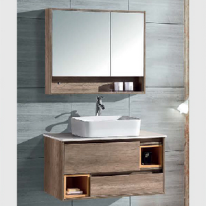 LORY Industrial Style Nordic Bathroom Vanity Cabinet With Wash Basin