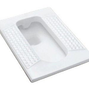 china squat toilet with flush squatting pan sanitary ware WC ceramic pans