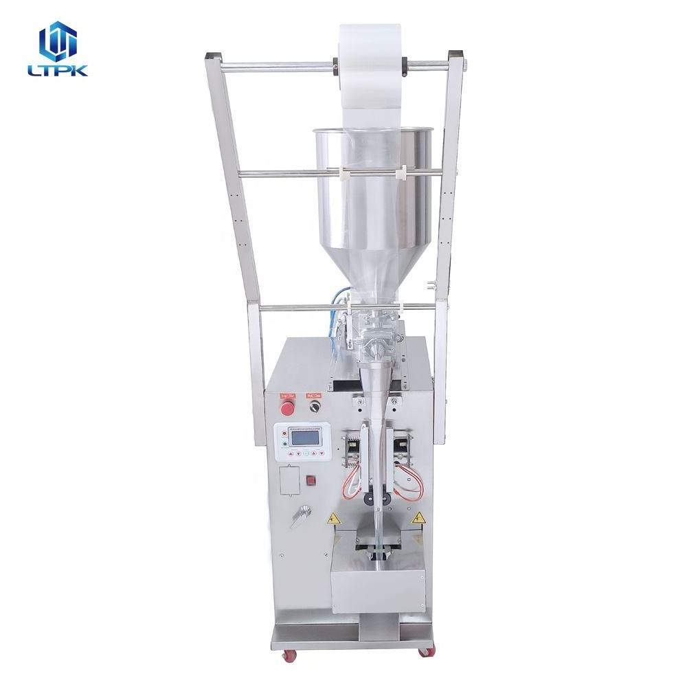 LTPK automatic small ketchup tomato paste tomato sauce sachet pouch bag filling packing machine