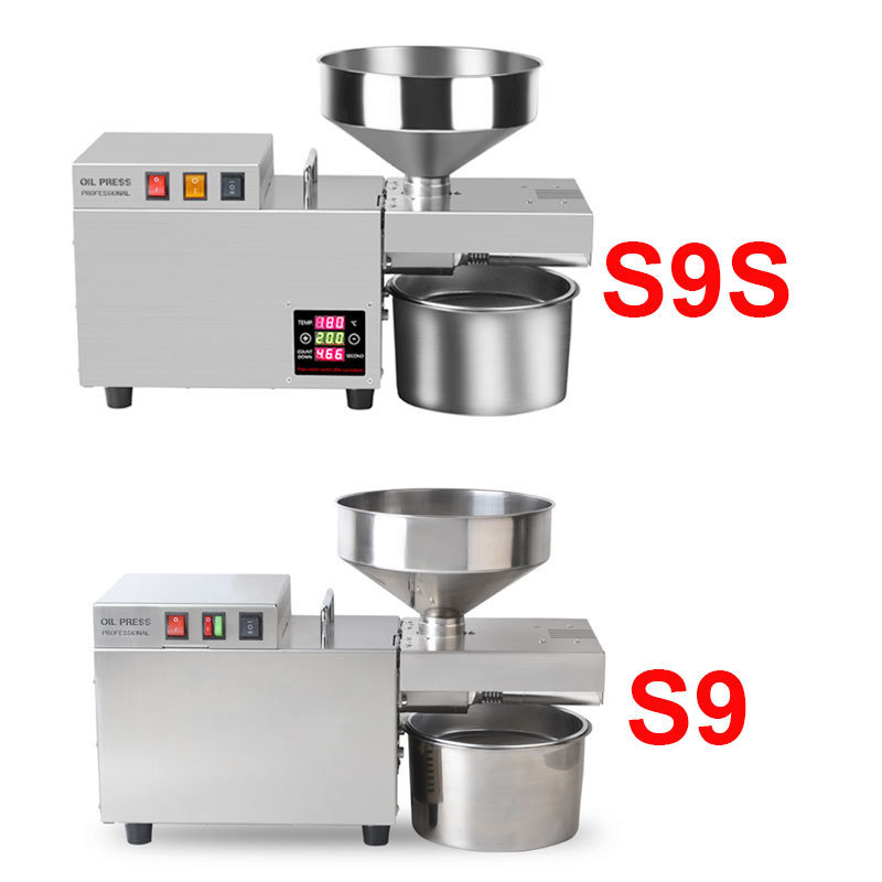 S9S S9 Stainless Steel Automatic Press High Extraction Rate Oil Press Peanut Coconut Kernel Olive Kernel machine price