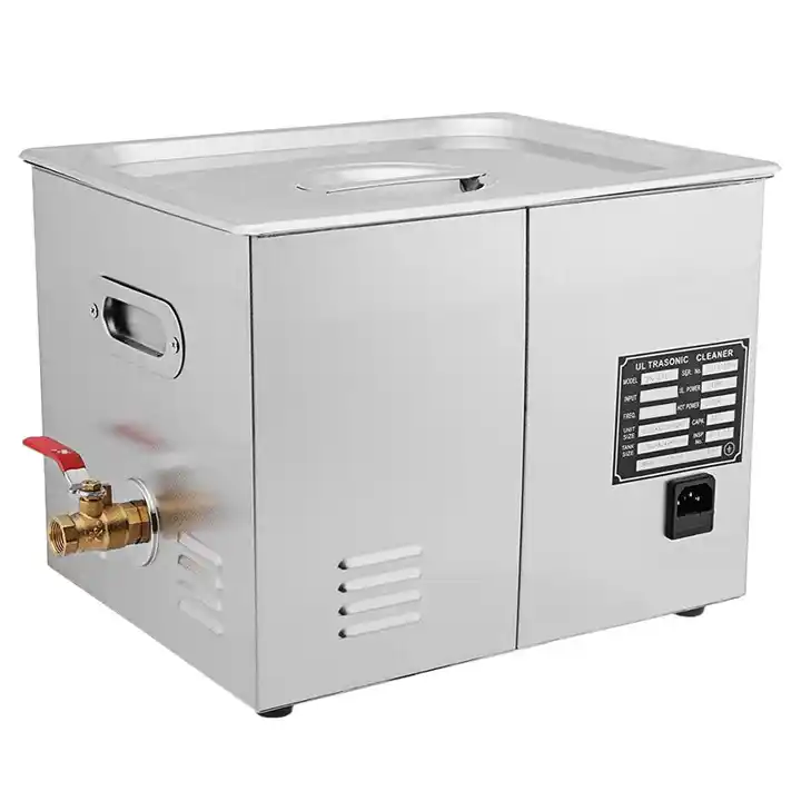 Digital Industrial Ultrasonic Cleaner 15l Ultrasonic Washing Machine Tooth Jewelry Injector Cleaning Equipment Machine