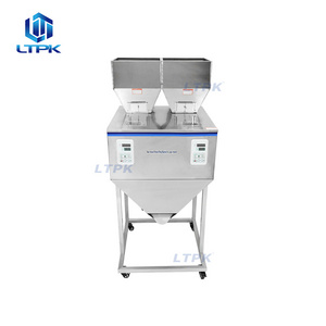 LT-W1200D automatic powder filling machinery washing soap powder protein powder weighing and filling machine mini