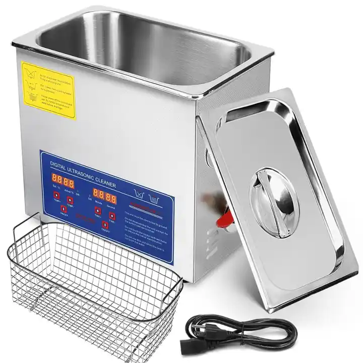 Digital Industrial Ultrasonic Cleaner 15l Ultrasonic Washing Machine Tooth Jewelry Injector Cleaning Equipment Machine