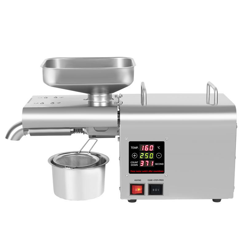 Cooking oil making sunflower hemp seed cold oil presser sesame peanut soybean oil press machine price