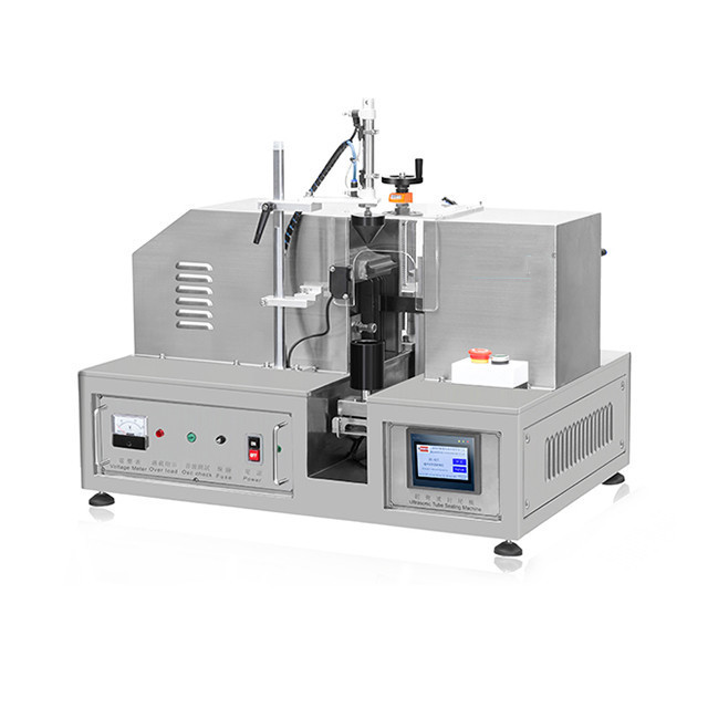 2023 High Efficiency Ultrasonic Manual Tube Sealing Machine For Cosmetics Honey Grease Plastic Soft Tube Tail Sealing Machine