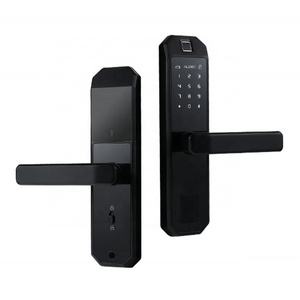 Tuya Smart door lock fingerprint lock wifi Intelligent digital door lock password and card suit hotels