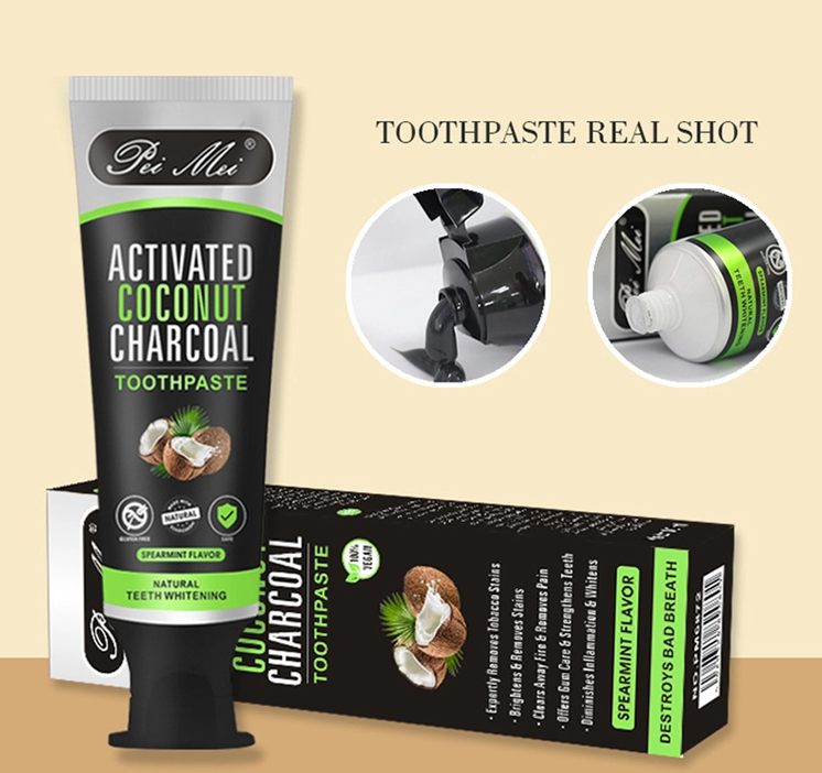 Active Natural Coconut And Charcoal Teeth Whitening personal care Toothpaste