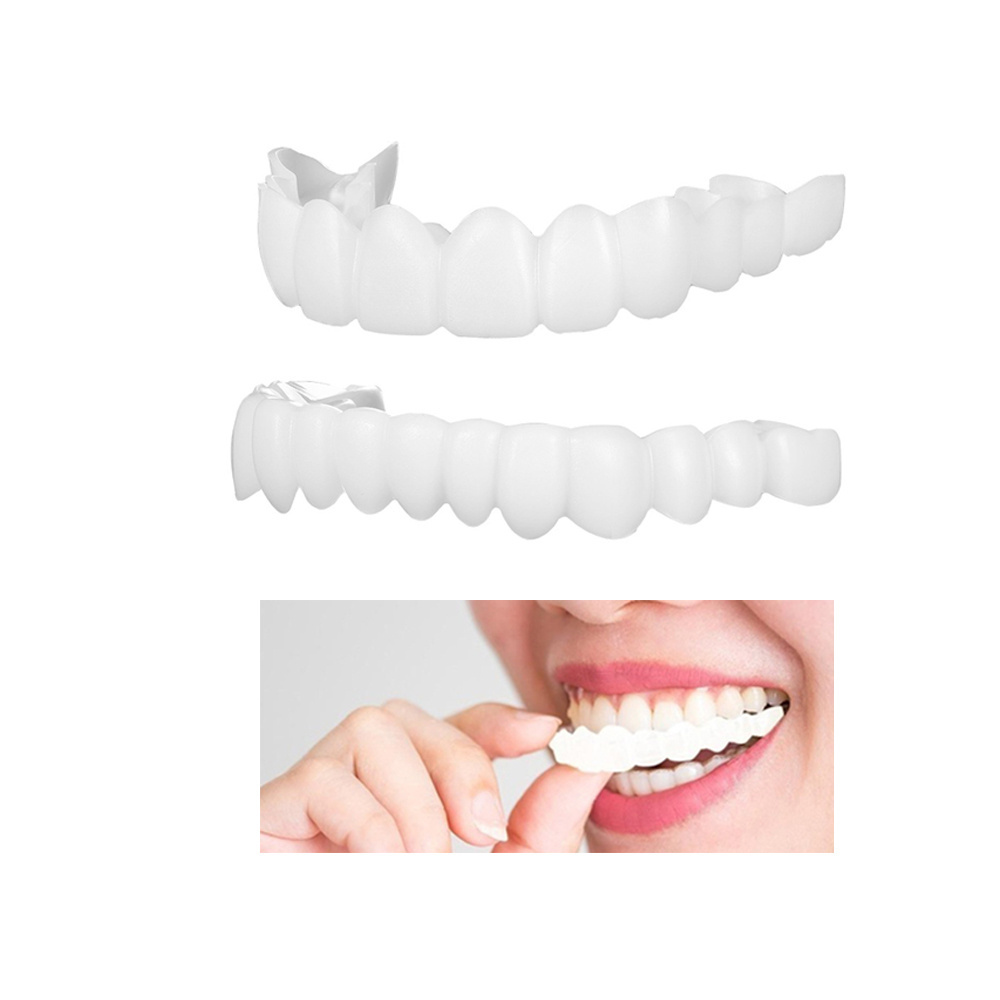 Hot Sale Better Smile Denture Cover Dental Whitening Veneers Upper and lower False Teeth