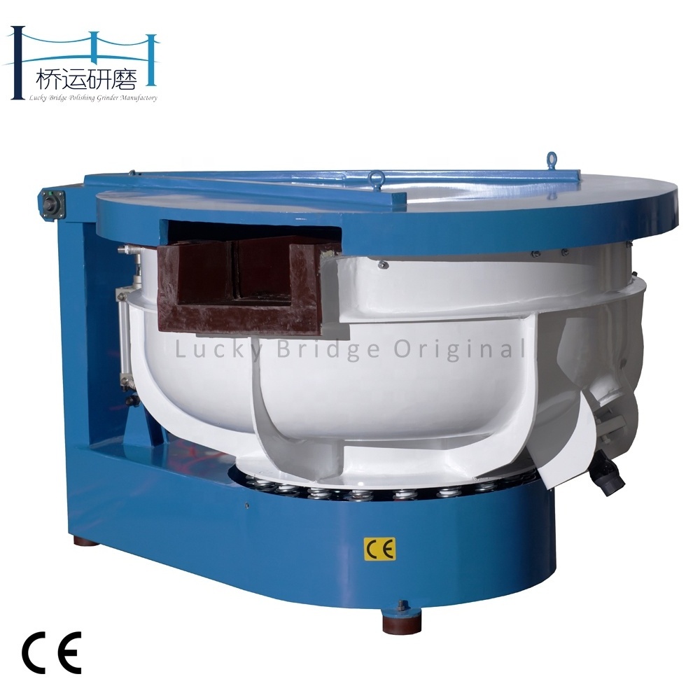 Hot Sale 300 L 10.6 CuFt Vibratory Tumbler Pipe Polishing Machine Deburring Machines