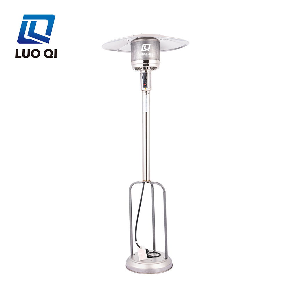 Factory direct hot sale outdoor large gas patio heater umbrella patio gas heater for garden and commercial