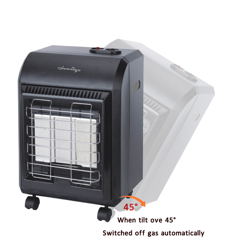 Propane Heater 18,000 BTU  Large Warm Area Portable LP Gas Heater for  Construction Sites Ultra Quiet Propane Radiant Gas Heater