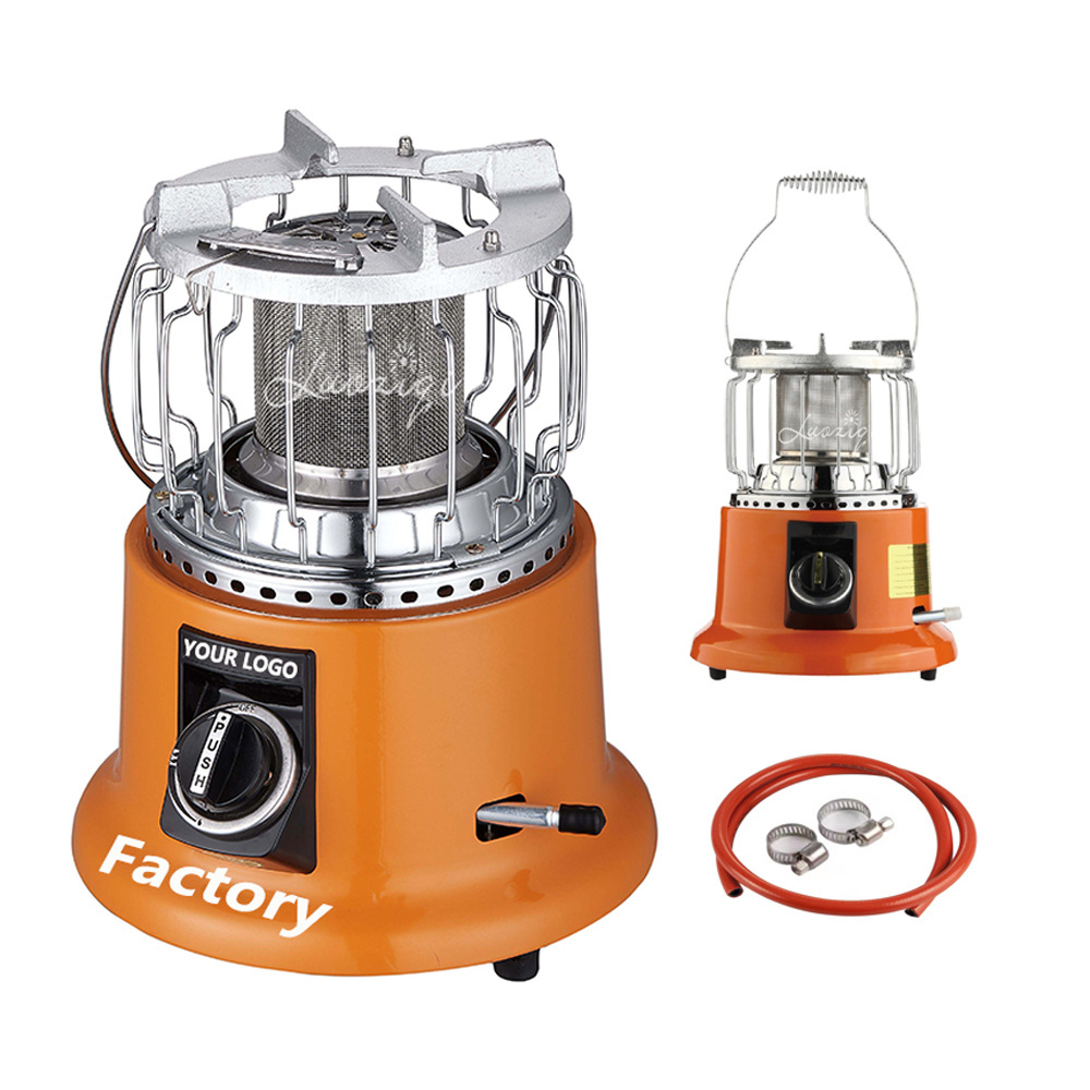 High quality mini camping gas heater and cooker outdoor manufacturers propane lamp heating portable heater gas