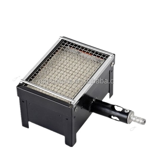 High quality outdoor gas heater ceramic barbecue function camping portable small gas heater for  garden