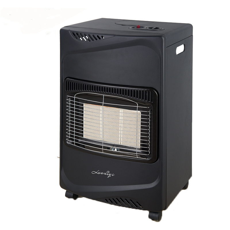 Best price living room gas heater Free Floor Standing Butane Gas Heater indoor liquefied infrared gas heater with CE marked