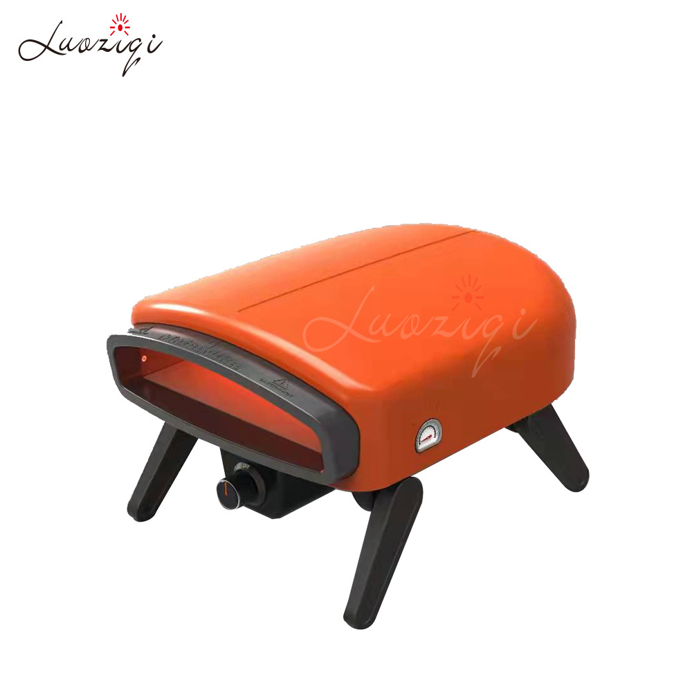 High quality stylish appearance easy to clean practical two in one gas and wood pizza oven maker