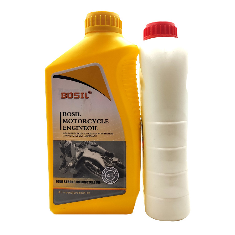 SF 4T Yellow Bottle Small Package 15W40 OEM Factory High Quality Cheap 1L Motorcycle Engine Oil