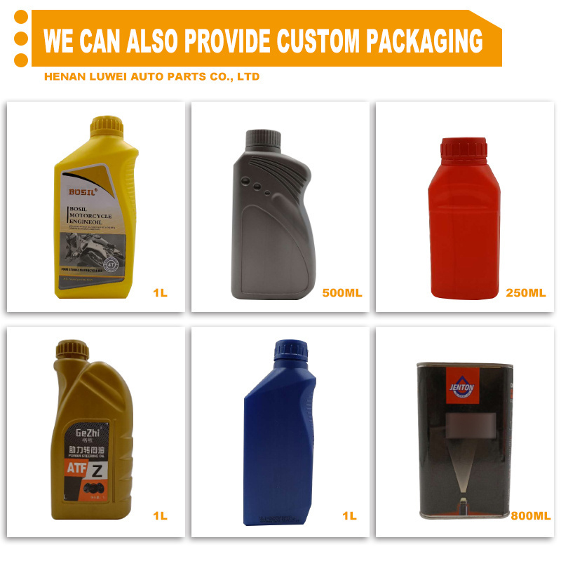 SF 4T Yellow Bottle Small Package 15W40 OEM Factory High Quality Cheap 1L Motorcycle Engine Oil