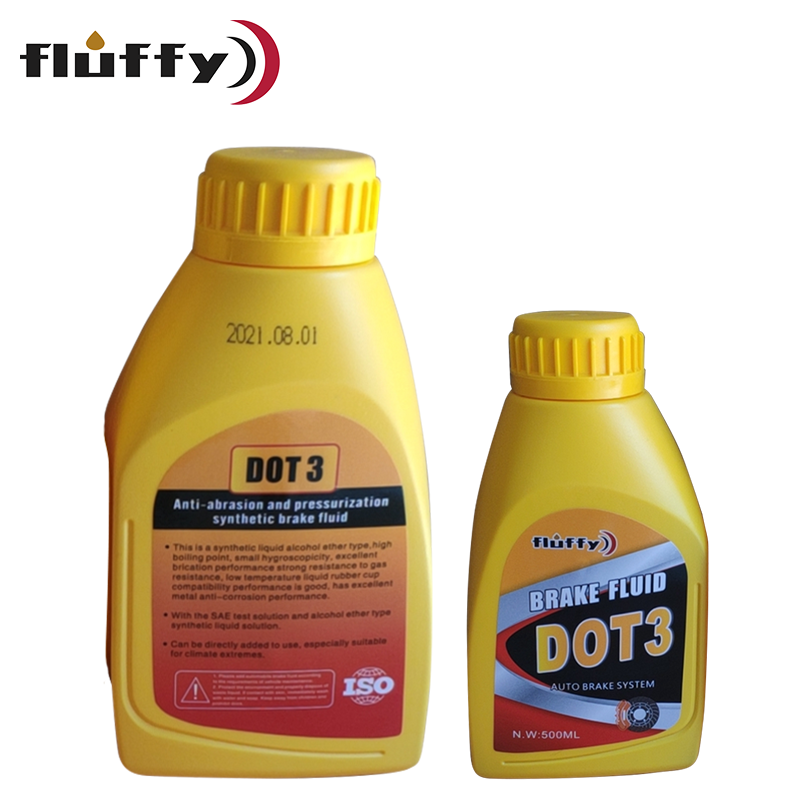 high quality factory wholesale break fluid dot 3 dot3+ lubricant forklift clutch synthetic oil brake fluid