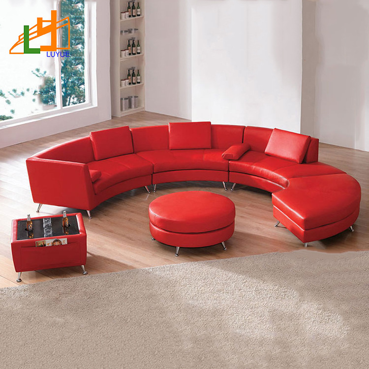 modern 7 seater sofa c shaped genuine leather furniture set living room sectionals sofa