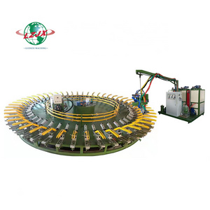 Footwear Soles Pouring Manufacruring Carousel PU Outsole and Insole Making Machine