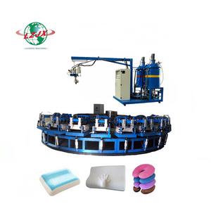 Polyurethane memory foaming injection machine pu gel viscoleastic pillow making machines