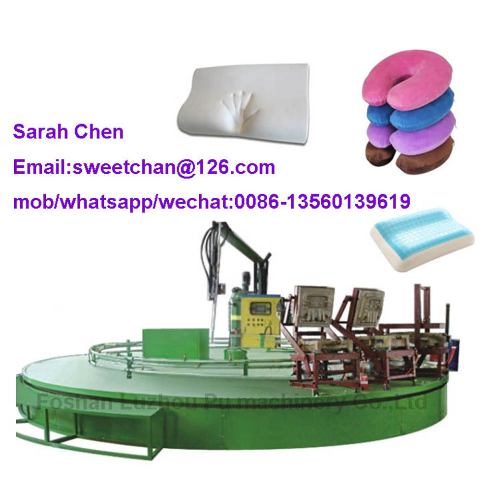 Polyurethane PU Pouring Machine Polyurethane Sleeping Pillows Memory Foam Manufacturing Plants of furniture