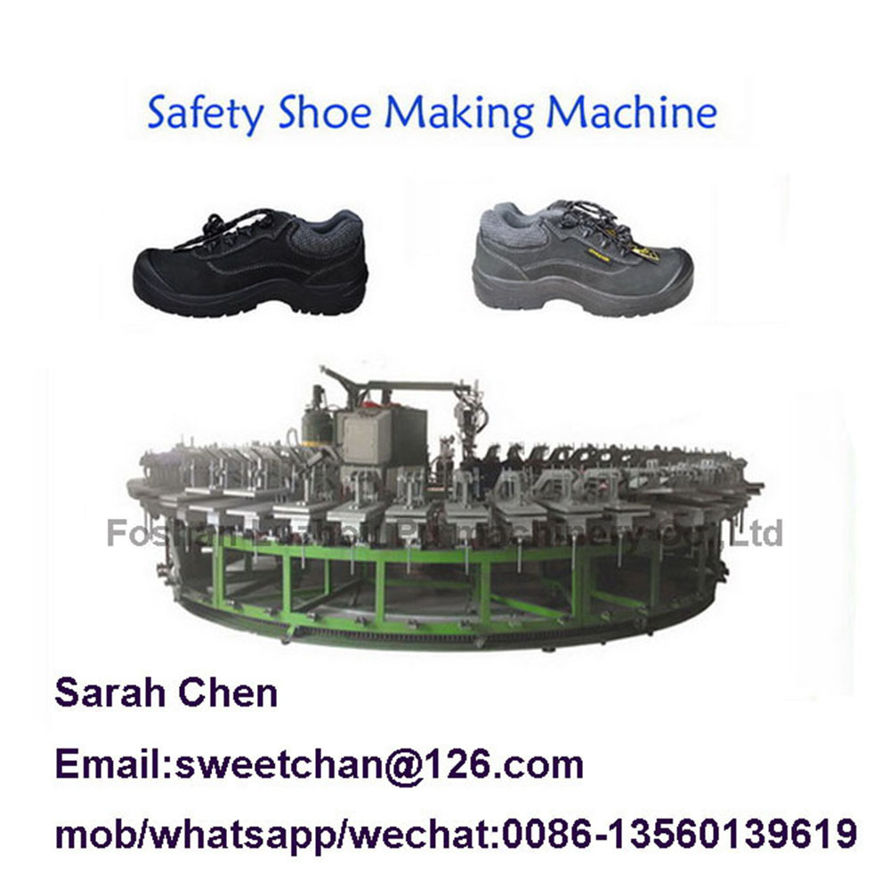 PU Shoe Inject Making Carousel Polyurethane Footwear Manufacturing Machines