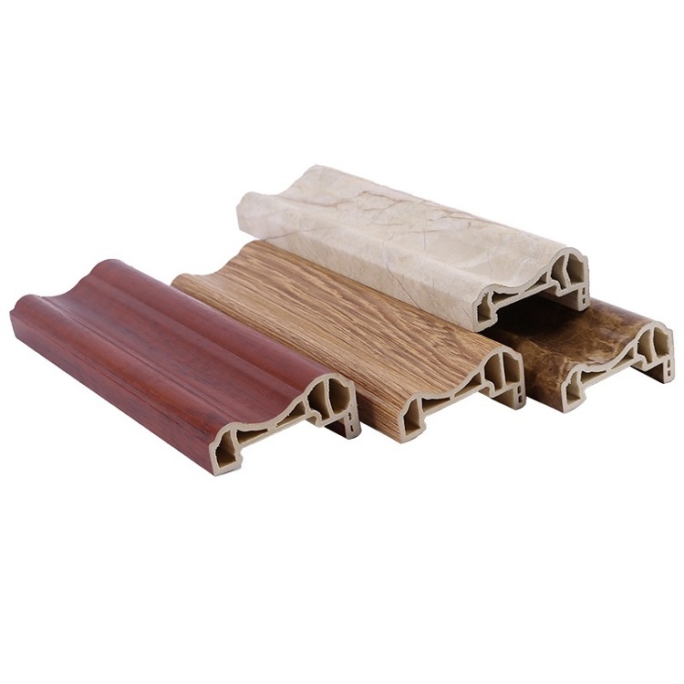 High-End Bamboo Wood Fibre Profile Skirting Invisible Skirting Board Embedded Baseboard For 12Mm Wall Panel