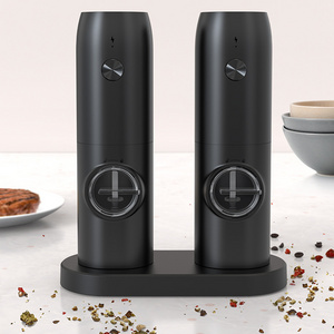 DD1016  Wholesale New Gravity Sensor Herb Grinders Automatic Battery Recharge Salt Mills Electric Gravity Pepper Grinder