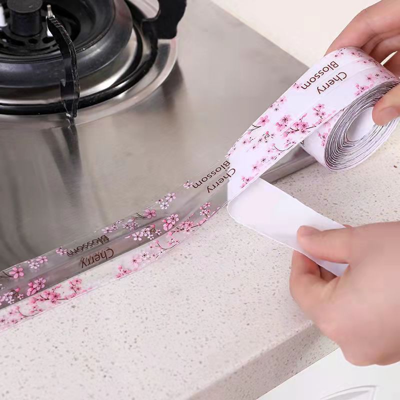 LT108 Self Adhesive Caulk Strip Tape Kitchen Bathroom Waterproof Mildew Proof Tapes  Sealing Anti-mold Tape