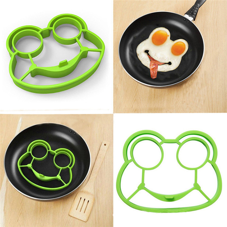 N1137 Creative Owl Animal Egg Mold Silicone Pancakes Omelette Device Egg Tool Kitchen DIY Creative Fried Egg Mold