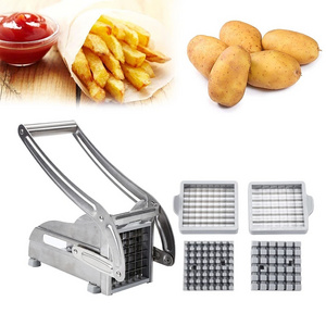 S003 Stainless Steel Meat Chips Slicer Potato Cutter Potato Slicing Machine Home Kitchen Tools Manual French Fries Cutter