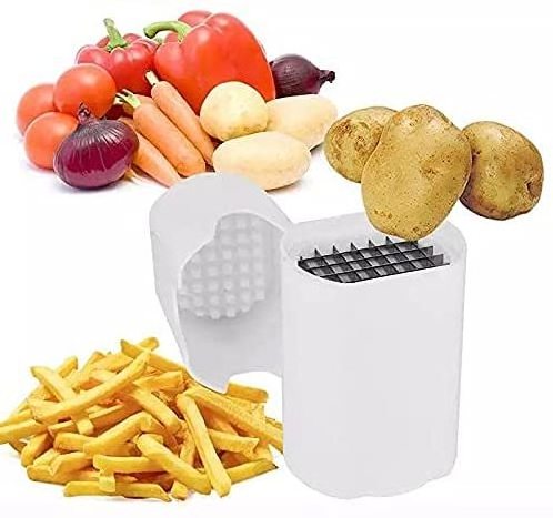 CL435 Vegetable Potato Slicer French Fries Chopper Chips Making Tool Potato Chips Cutter Kitchen Gadgets French Fry Cutters