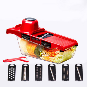 T150 Multifunctional Vegetable Cutter With Steel Blade Kitchen Accessories Mandoline Slicer Potato Peeler Carrot Cheese Grater