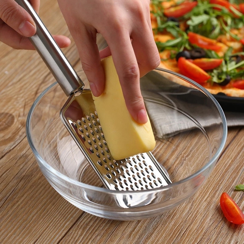 DD1733  Multi-purpose Stainless Steel Grinder Garlic Plane Sharp Vegetable Fruit Tool Kitchen Accessories Lemon Cheese Grater