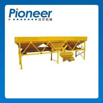 Integrited High quality three bins PLD1200 batcher hopper concrete batching machine