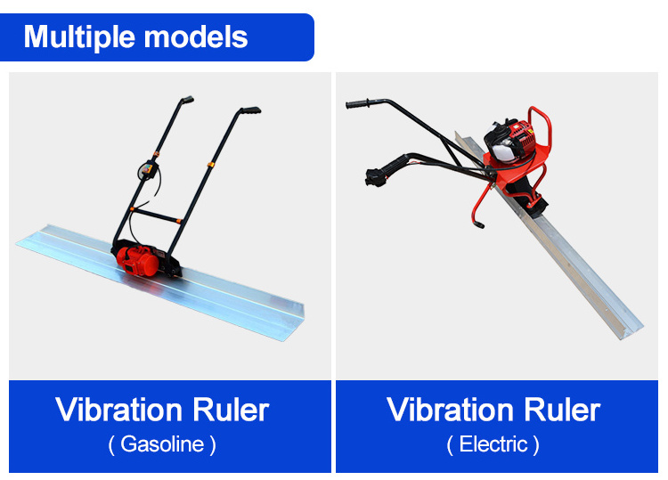 Manufacturer Vibrating Concrete Screed Vibratory Floor Leveling Surface Finishing Machine