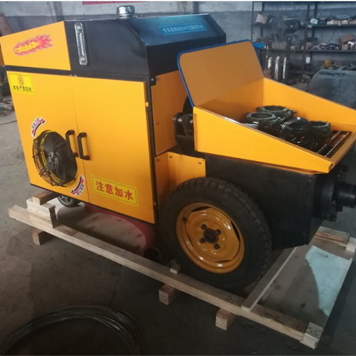 Mobile concrete pumping machine Mini Integrited electric concrete pump for sale