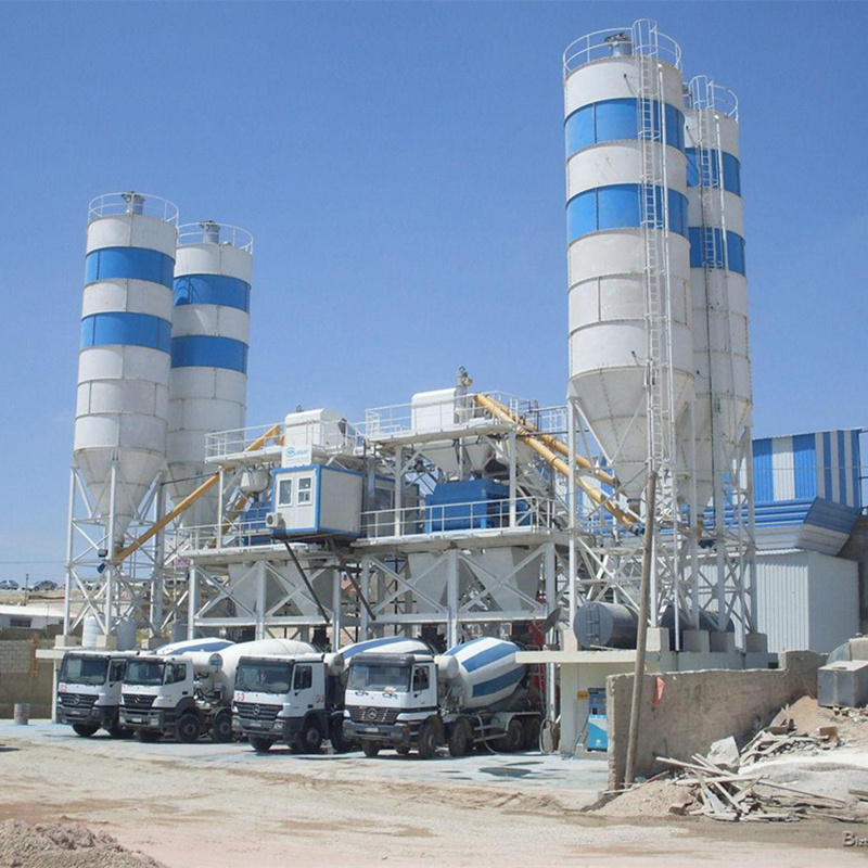 100m3/h Batching Plant Aggregate Batcher Mobile Remote Monitoring Concrete Batching And Mixing Plant