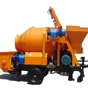 New portable concrete mixer pump JBT30 30 m3/h concrete top mixer with concrete pump