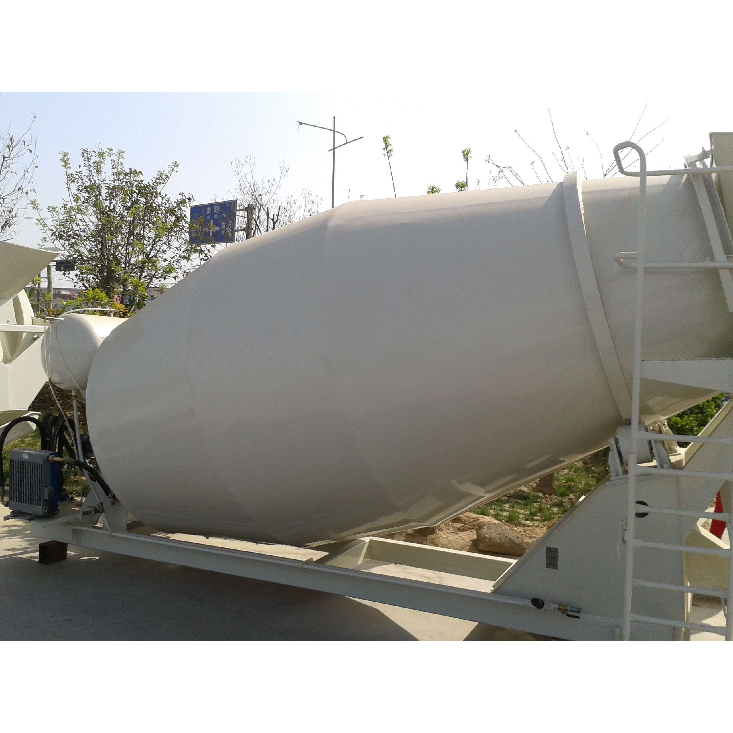 Truck Mounted Concrete Mixer Volumetric Mixer Tank High Quality Small Size Integrited Concrete Cement Mixer Tank