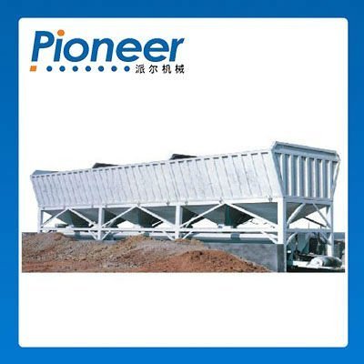 Integrited High quality three bins PLD1200 batcher hopper concrete batching machine