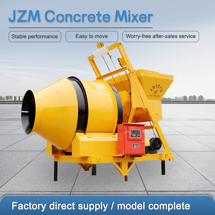 JZM350 350L Hydraulic Mobile Universal Automatic Concrete Mixer Lift Machine Price In India