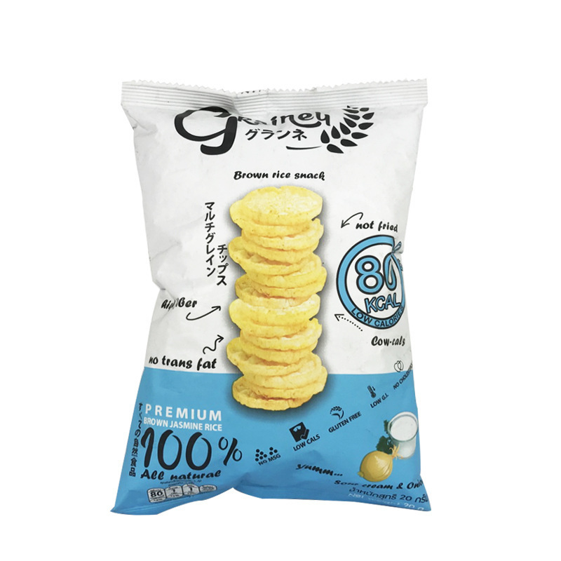 Custom Printing Logo Aluminum Foil Plastic Heat Seal Food Snack Banana Popcorn Potato Tortilla Corn Chip Packaging Bag