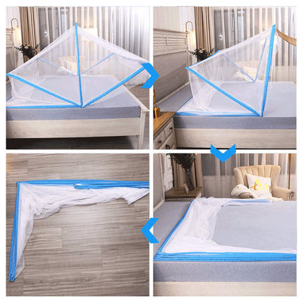 Hot Sale Free Installation Portable Mosquito Nets Largest Foldable Adult Mosquito Nets