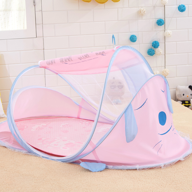 Folding Lovely Baby Cribs Mosquito Net Tent Baby Bed Care Room Mosquito Net