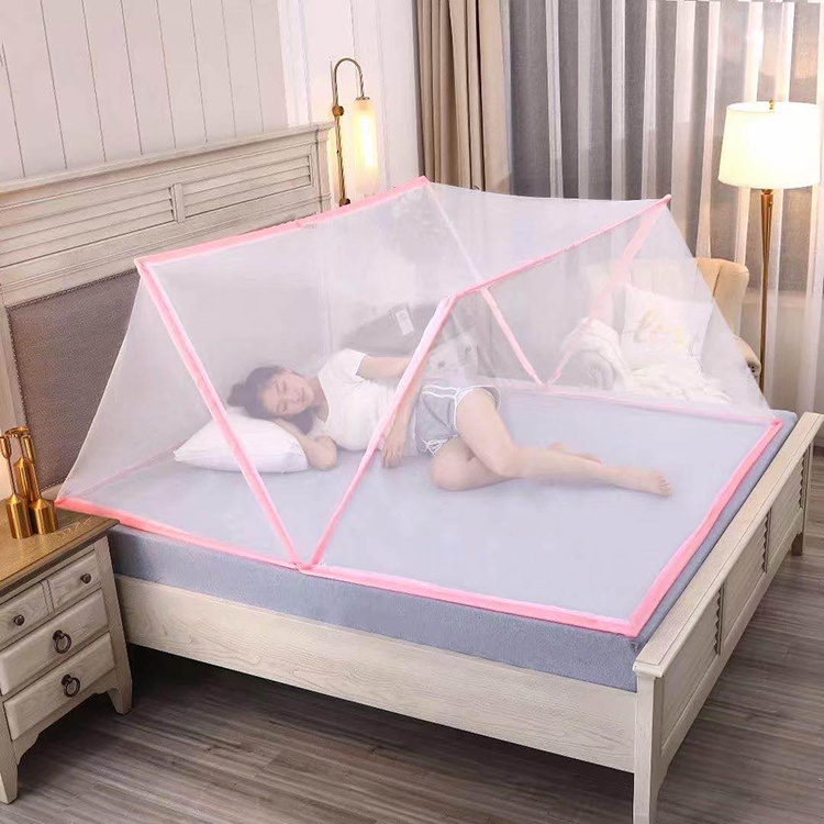 Hot Sale Free Installation Portable Mosquito Nets Largest Foldable Adult Mosquito Nets