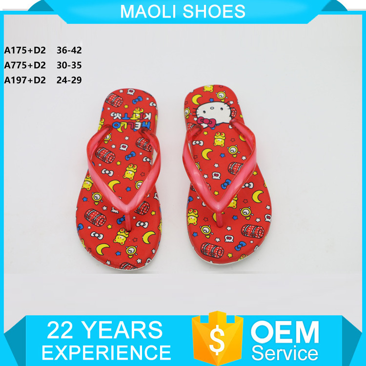 Fancy beach shoes health care lady slipper flip flops made in thailand moroccan slippers shoes